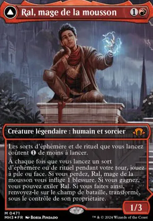 Ral, mage de la mousson // Ral, prodige des lignes ley