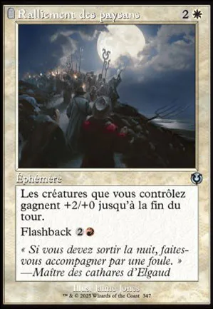 Ralliement des paysans