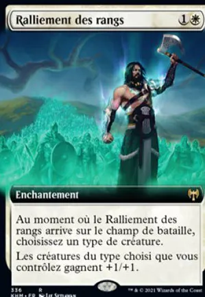 Ralliement des rangs