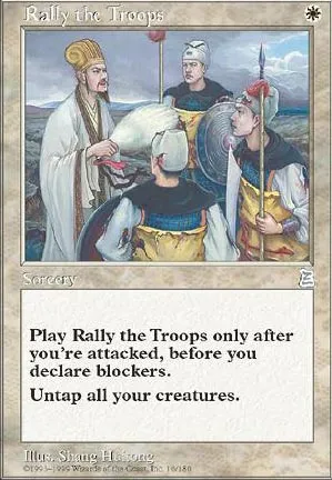 Ralliement des troupes