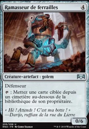 Ramasseur de ferrailles