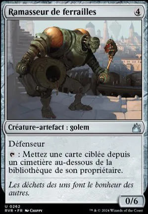 Ramasseur de ferrailles