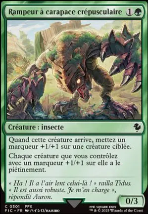 Rampeur à carapace crépusculaire
