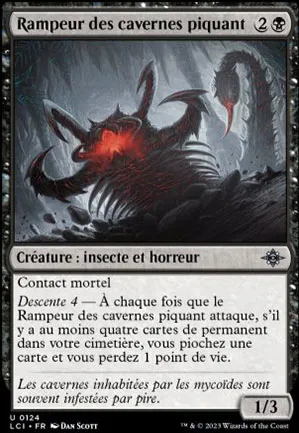 Rampeur des cavernes piquant