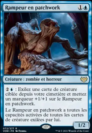 Rampeur en patchwork