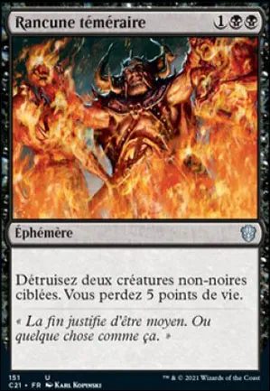 Rancune téméraire