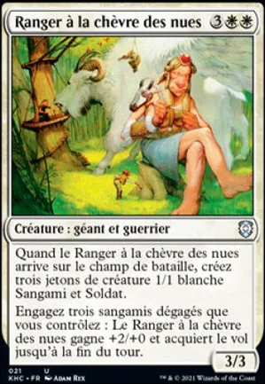 Ranger à la chèvre des nues