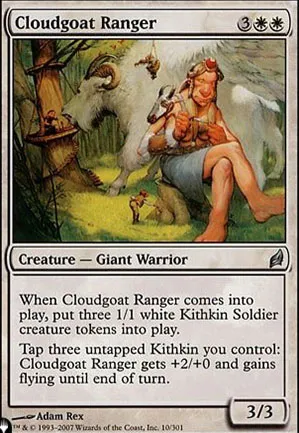 Ranger à la chèvre des nues