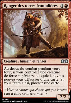 Ranger des terres frontalières