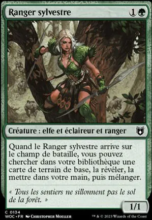 Ranger sylvestre