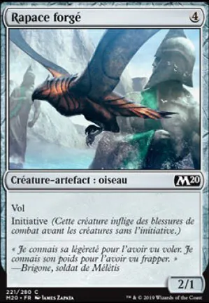 Rapace forgé