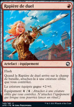 Rapière de duel