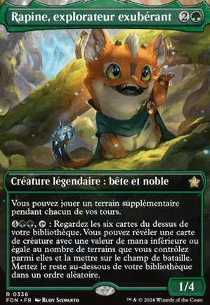 Rapine, explorateur exubérant