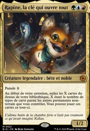 Rapine, la clé qui ouvre tout