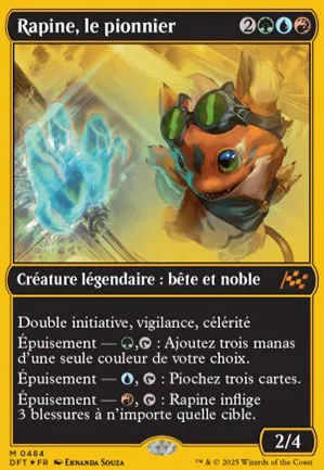 Rapine, le pionnier