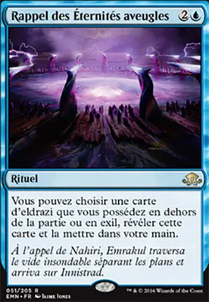 Rappel des Éternités aveugles