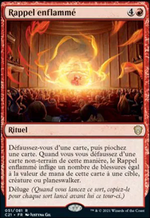 Rappel enflammé