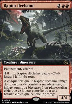 Raptor déchaîné