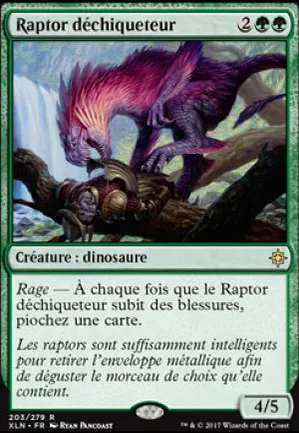 Raptor déchiqueteur