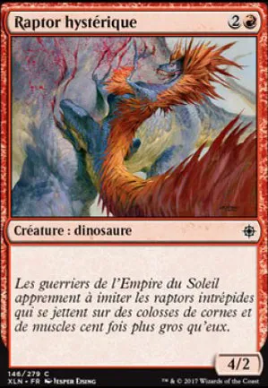Raptor hystérique