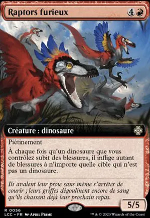 Raptors furieux
