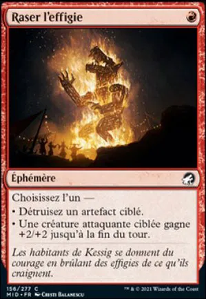 Raser l'effigie