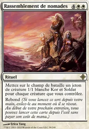 Rassemblement de nomades