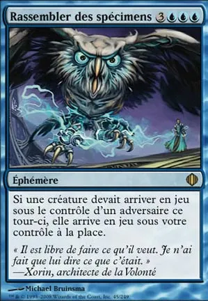 Rassembler des spécimens