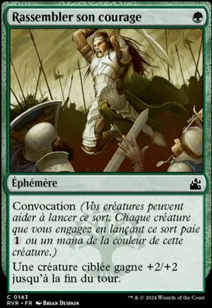 Rassembler son courage