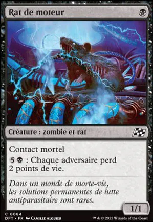 Rat de moteur