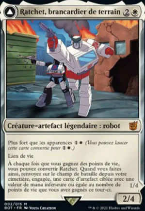 Ratchet, brancardier de terrain // Ratchet, coureur de sauvetage