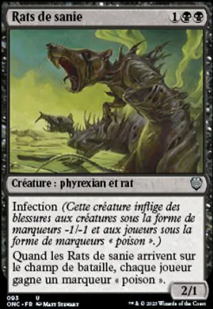 Rats de sanie