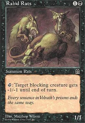 Rats enragés