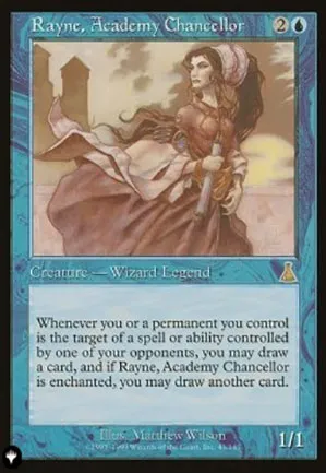 Rayne, Chancelière de l'Académie
