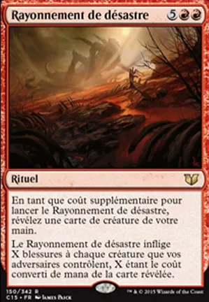 Rayonnement de désastre