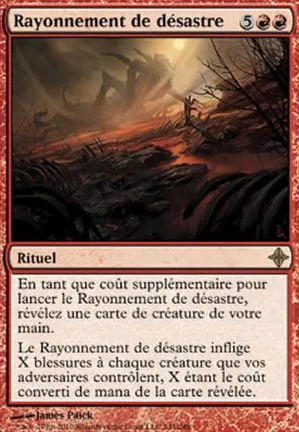 Rayonnement de désastre