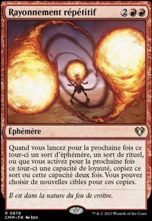 Rayonnement répétitif