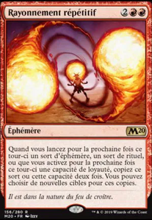 Rayonnement répétitif