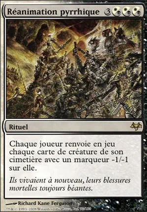 Réanimation pyrrhique