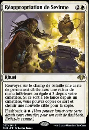 Réappropriation de Sevinne