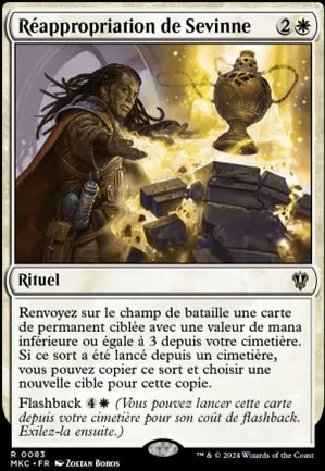 Réappropriation de Sevinne