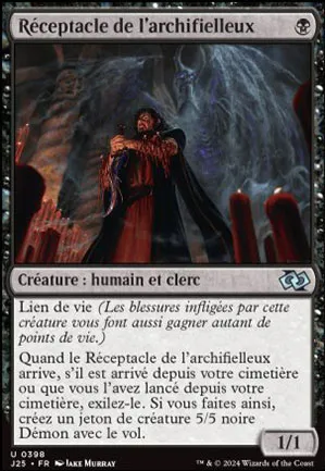 Réceptacle de l'archifielleux
