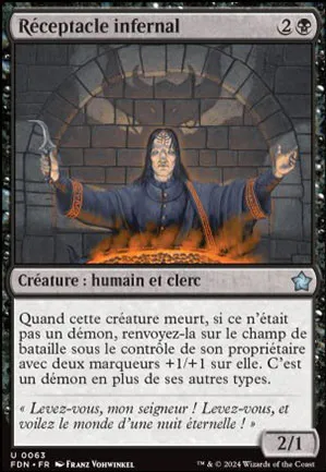 Réceptacle infernal