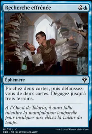 Recherche effrénée