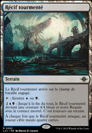 Récif tourmenté