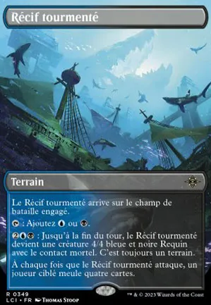 Récif tourmenté