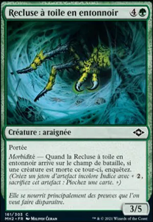 Recluse à toile en entonnoir