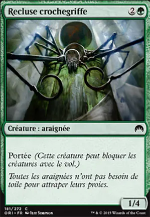 Recluse crochegriffe