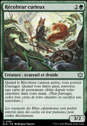 Récolteur curieux