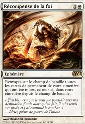 Récompense de la foi